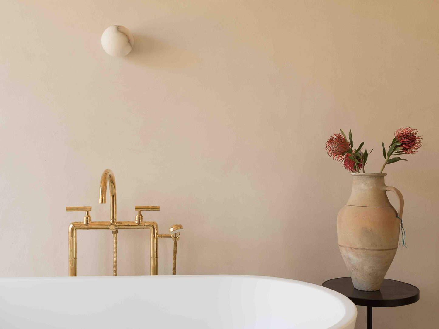 3" Trimless Orb in Alabaster